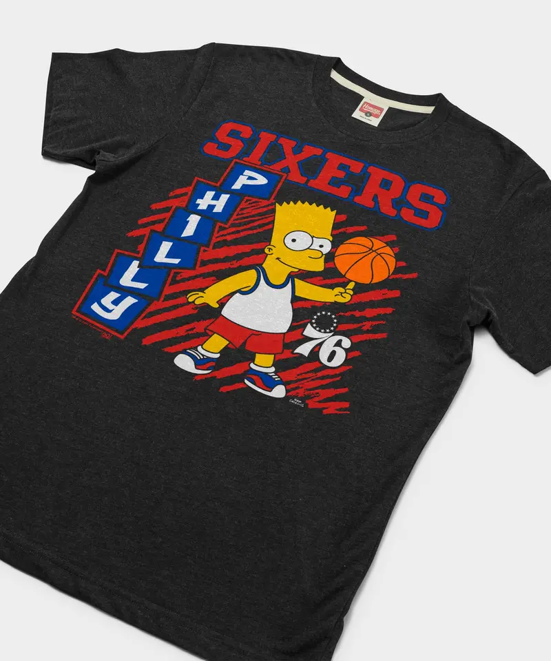 The Simpsons Bart X Philadelphia 76Ers 2