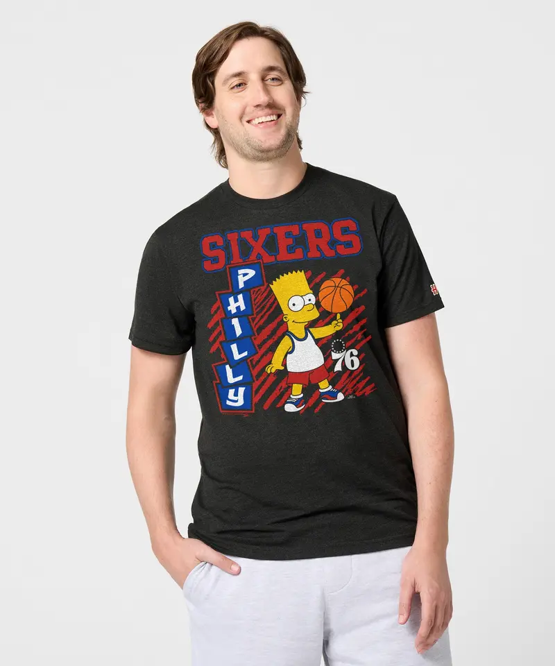 The Simpsons Bart X Philadelphia 76Ers 3