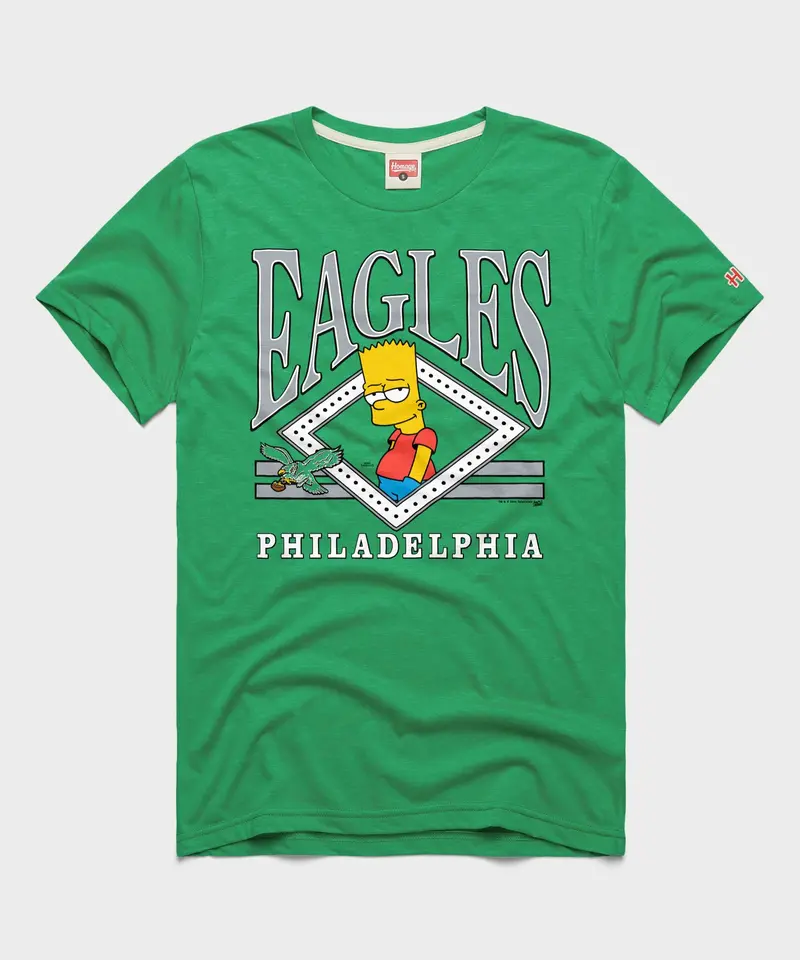 The Simpsons Bart X Philadelphia Eagles 1