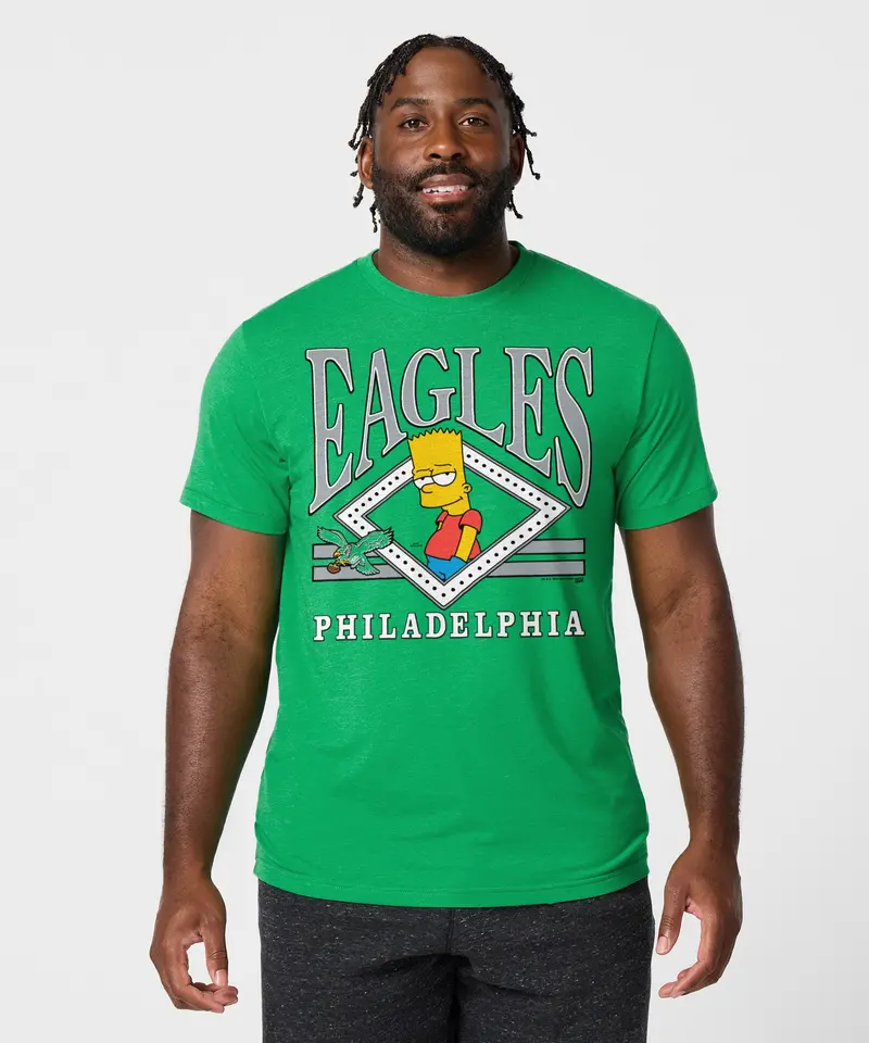 The Simpsons Bart X Philadelphia Eagles 3