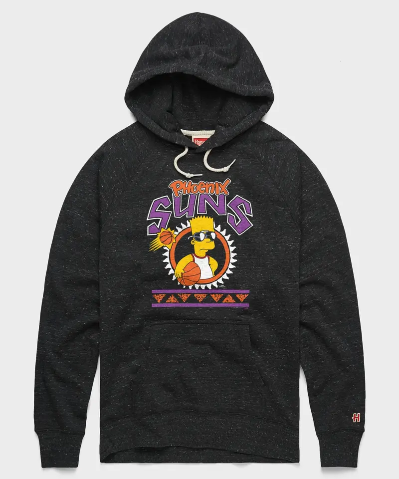 The Simpsons Bart X Phoenix Suns Hoodie 1