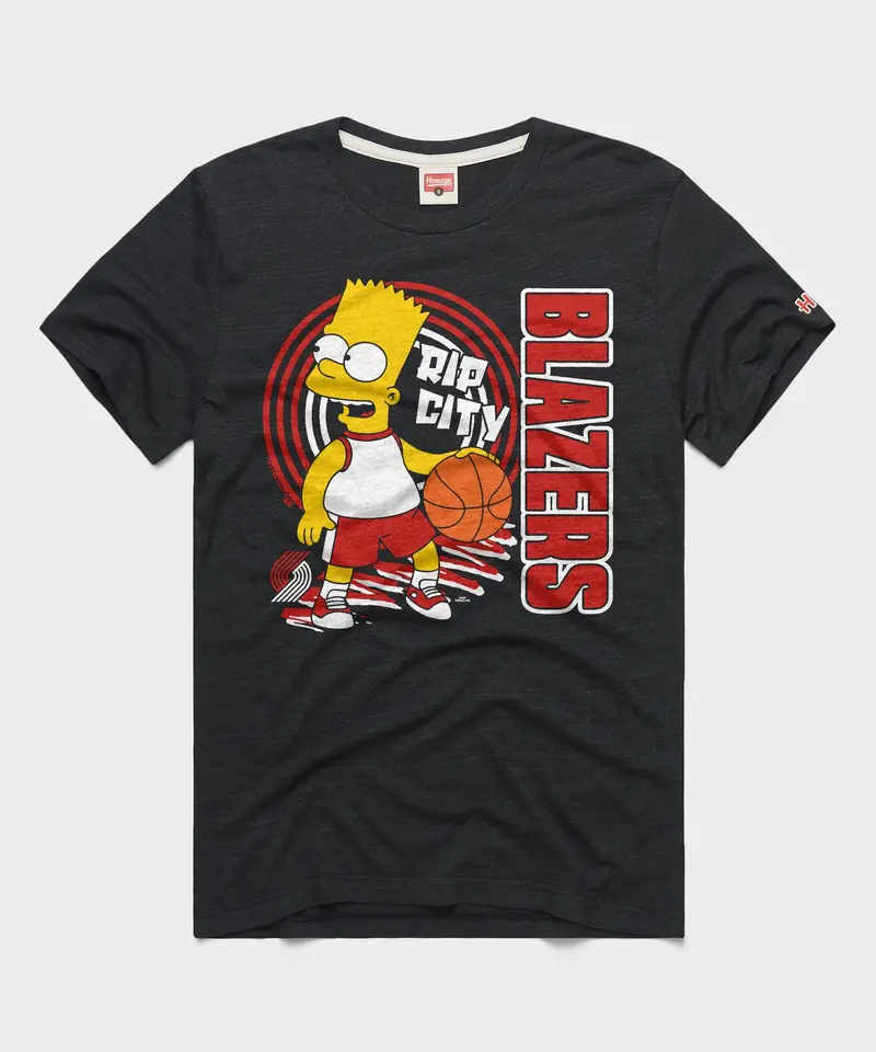 The Simpsons Bart X Portland Trail Blazers 1