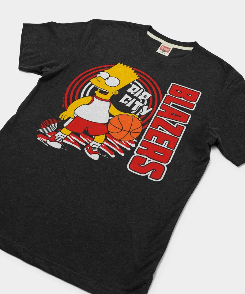 The Simpsons Bart X Portland Trail Blazers 2