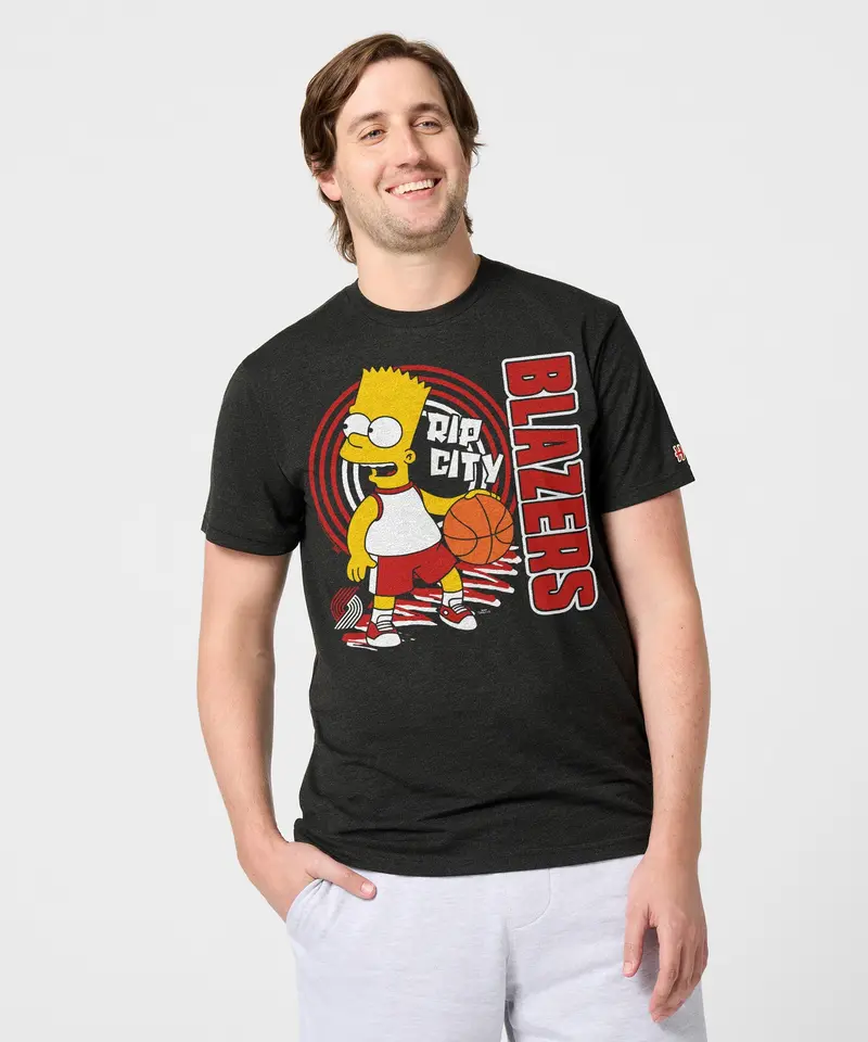 The Simpsons Bart X Portland Trail Blazers 3