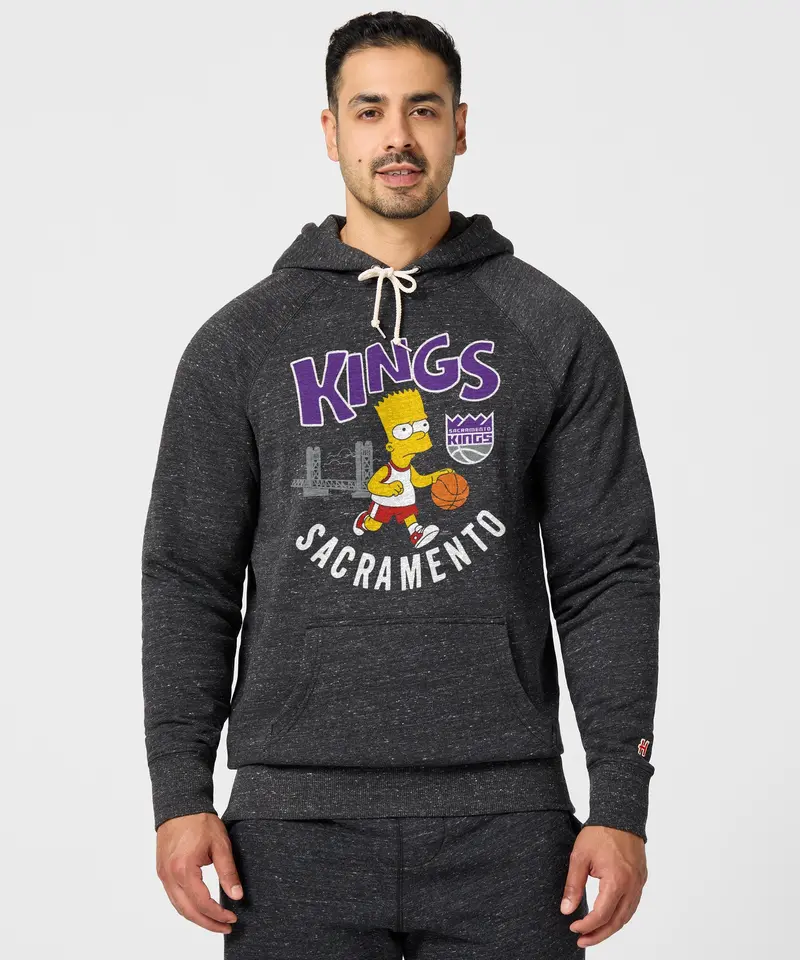 The Simpsons Bart X Sacramento Kings Hoodie 3