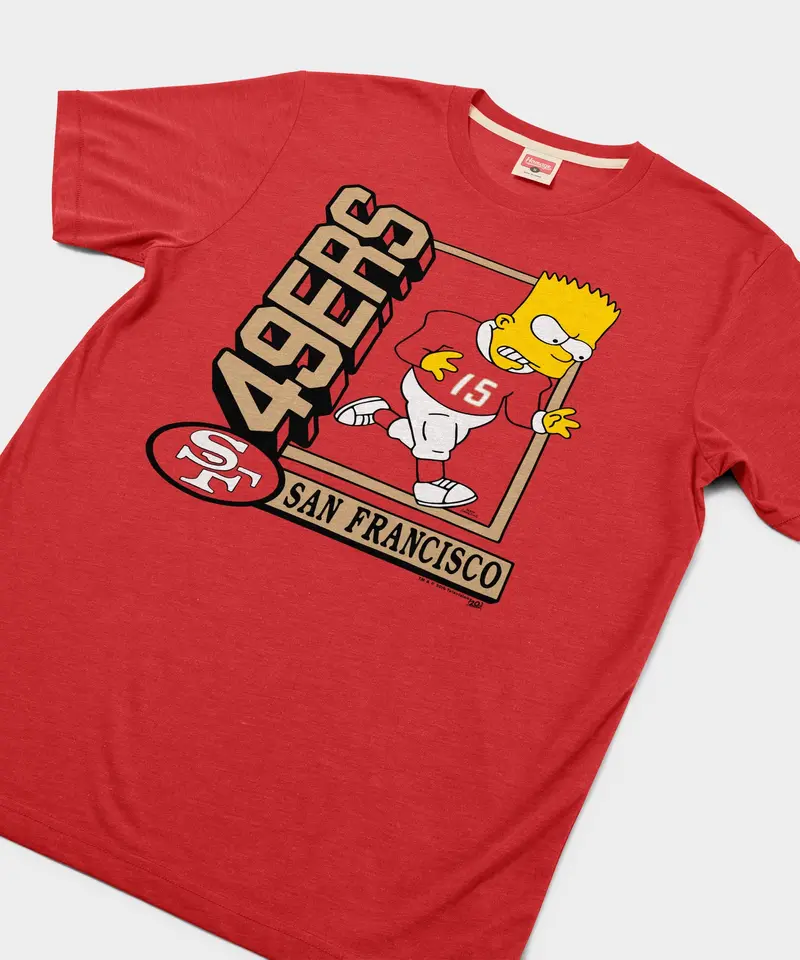 The Simpsons Bart X San Francisco 49Ers 2
