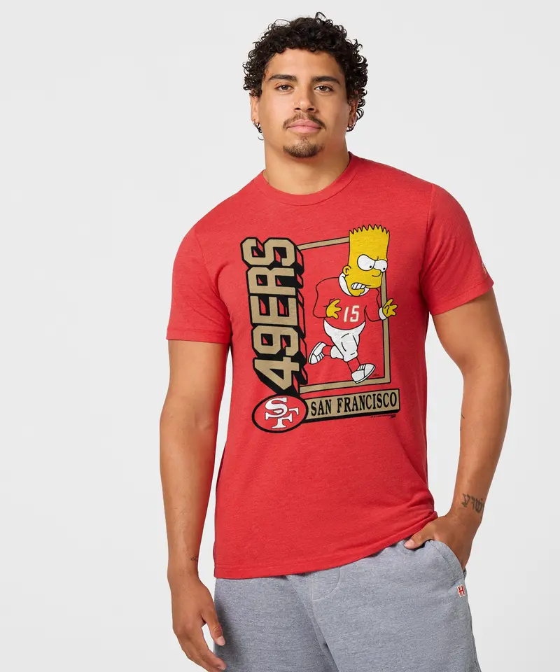 The Simpsons Bart X San Francisco 49Ers 3