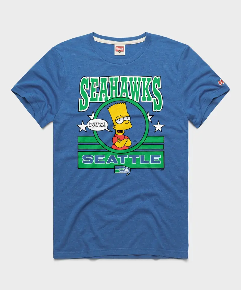 The Simpsons Bart X Seattle Seahawks 1