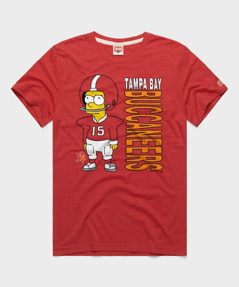 The Simpsons Bart X Tampa Bay Buccaneers 1