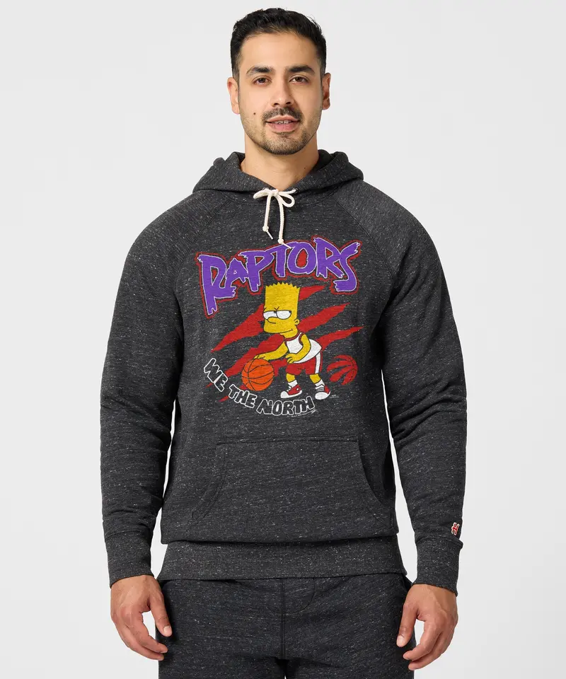 The Simpsons Bart X Toronto Raptors Hoodie 3