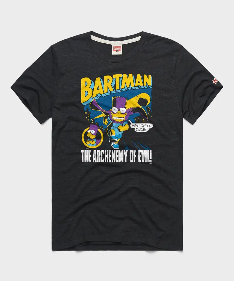 The Simpsons Bartman The Archenemy Of Evil 1