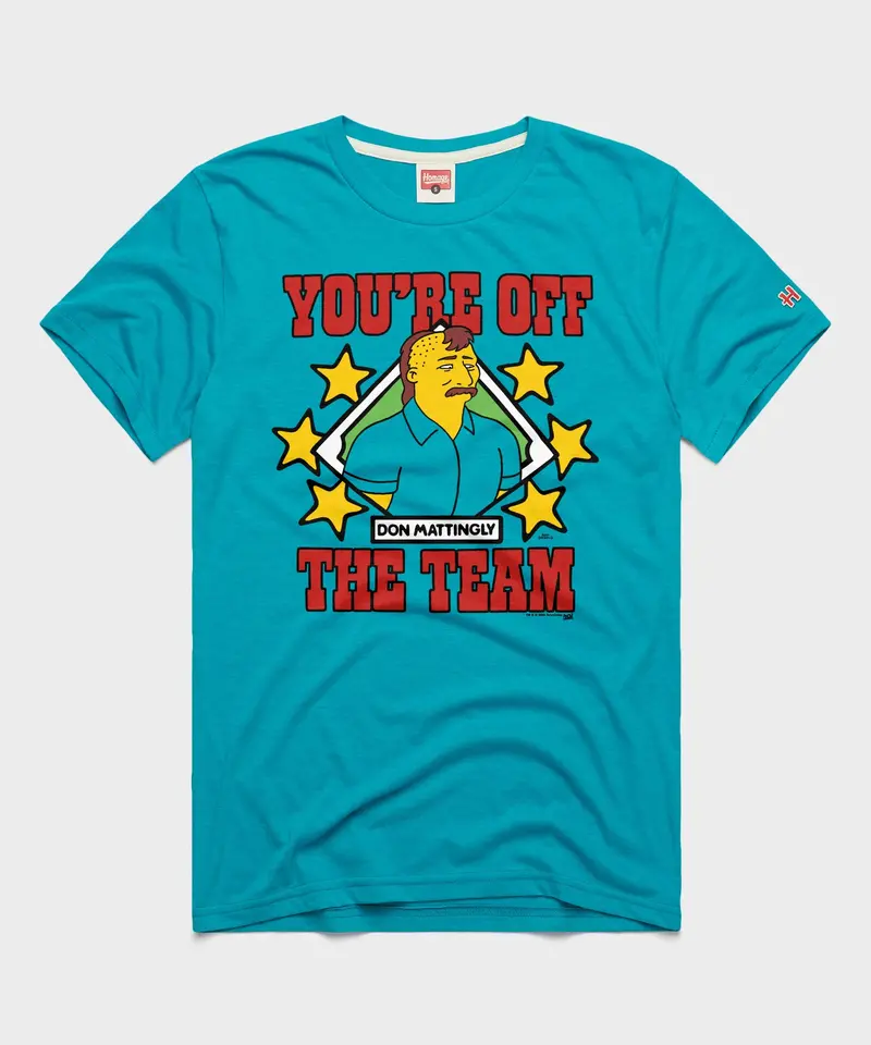 The Simpsons Don Mattingly You're Off The Team 1
