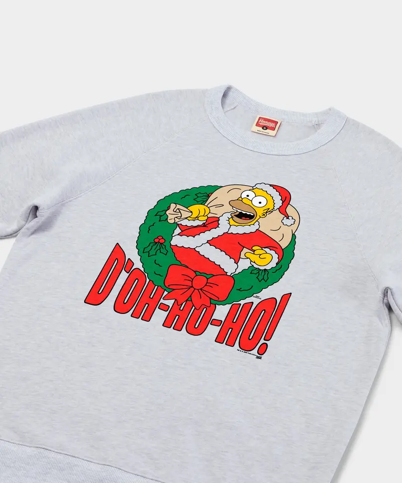 The Simpsons Homer D'oh-Ho-Ho Crewneck 2
