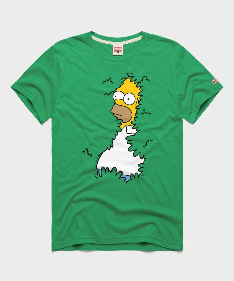 The Simpsons Homer In The Bushes 1