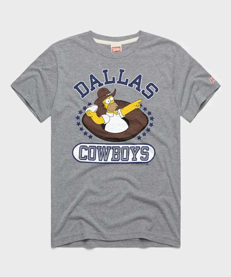 The Simpsons Homer X Dallas Cowboys 1