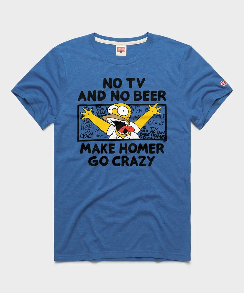 The Simpsons No Tv And No Beer Makes Homer Go Crazy 1