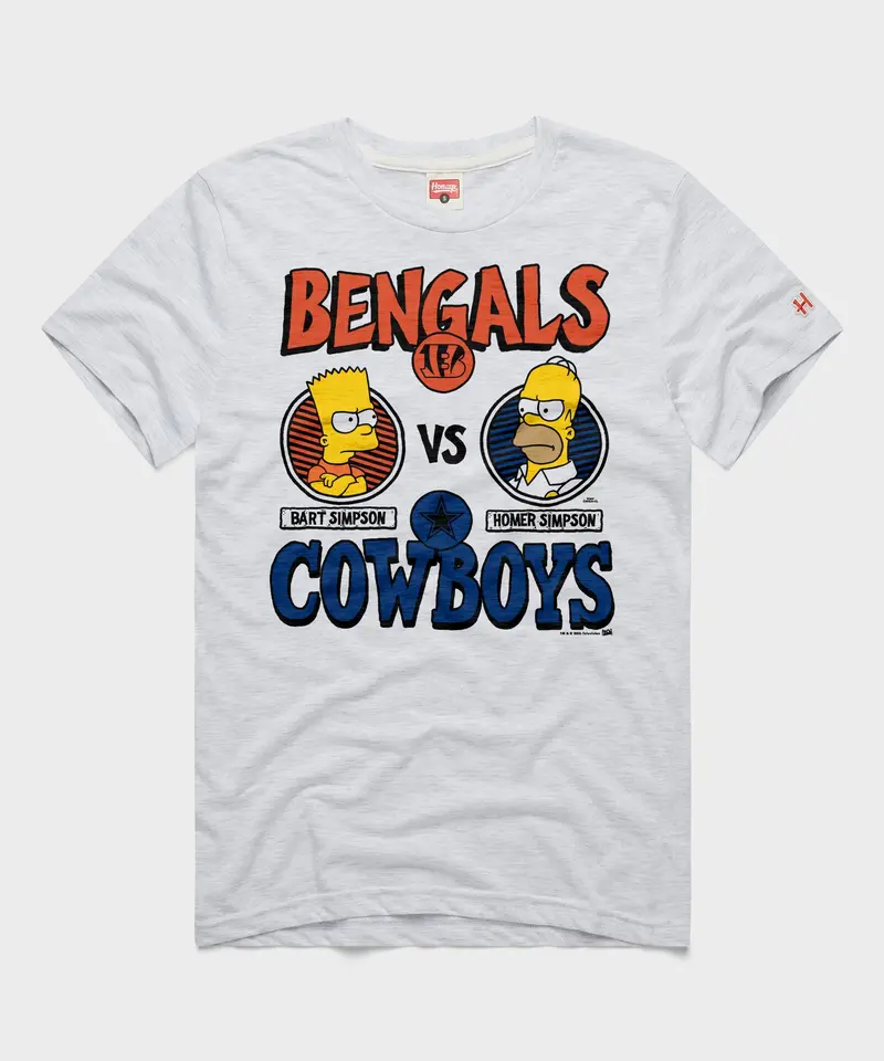 The Simpsons X Bengals Vs Cowboys 1