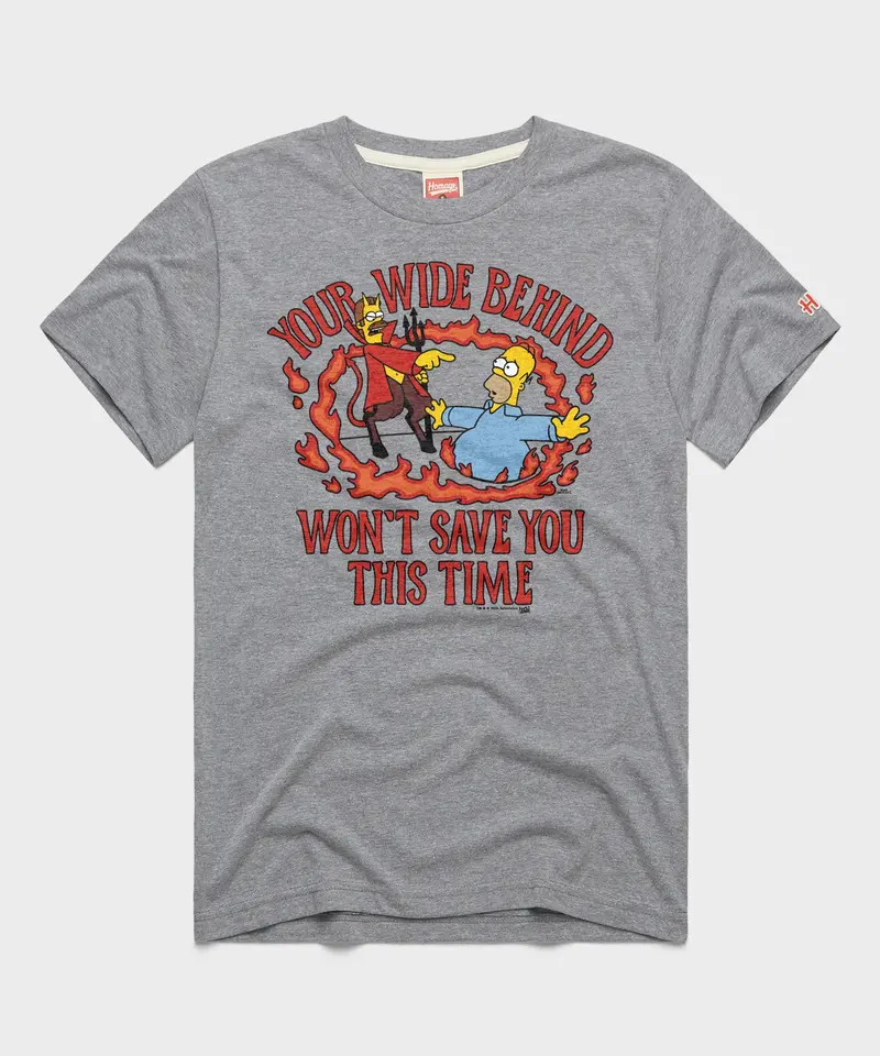 The Simpsons Your Wide Behind Won't Save You This Time 1
