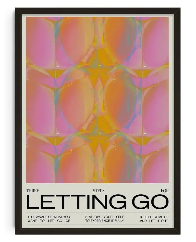 Three Steps For Letting Go 1