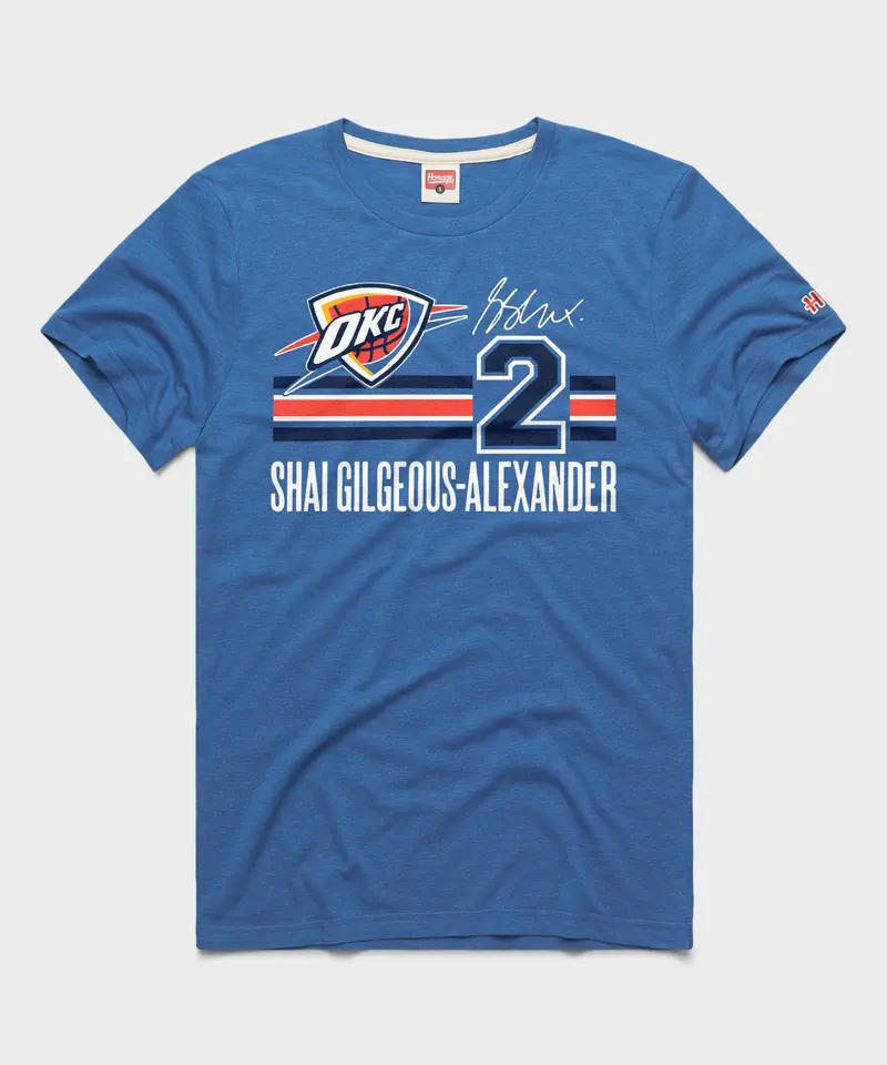 Thunder Shai Gilgeous-Alexander Signature Jersey 1