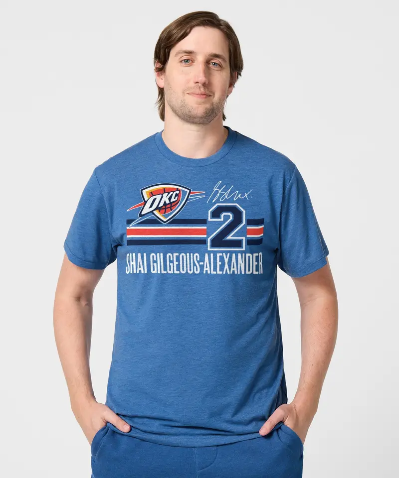 Thunder Shai Gilgeous-Alexander Signature Jersey 3