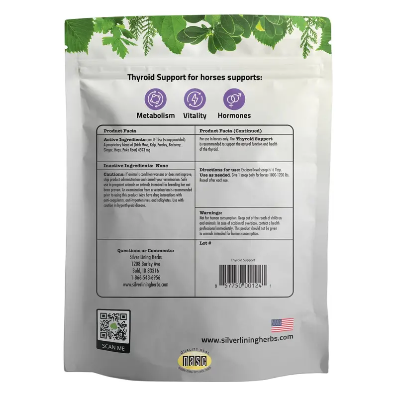Thyroid Support For Horses 2