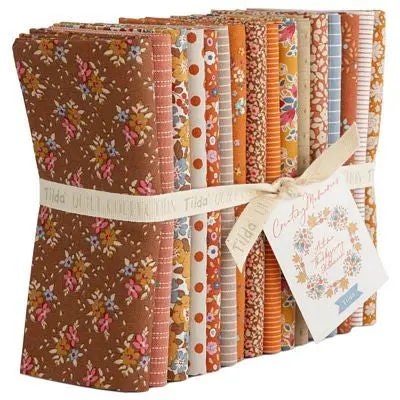 Tilda Creating Memories Fqb 16 Fabrics 20X22in Autumn 1