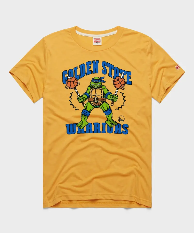 Tmnt Leonardo X Golden State Warriors 1