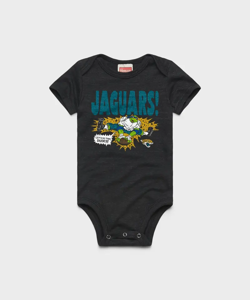 Tmnt Leonardo X Jacksonville Jaguars Baby One Piece 1