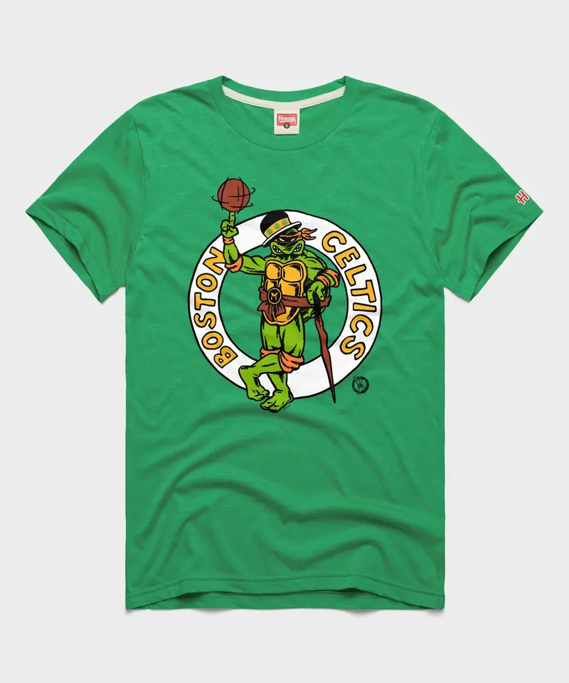 Tmnt Michelangelo X Boston Celtics 1