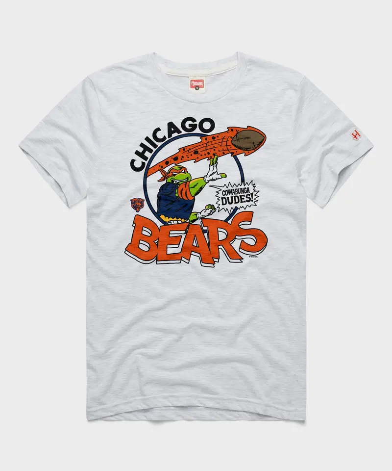 Tmnt Michelangelo X Chicago Bears 1