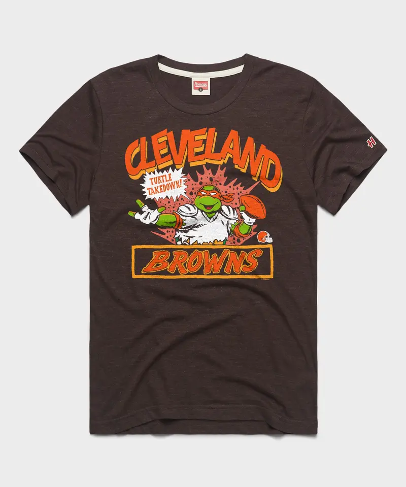 Tmnt Michelangelo X Cleveland Browns 1
