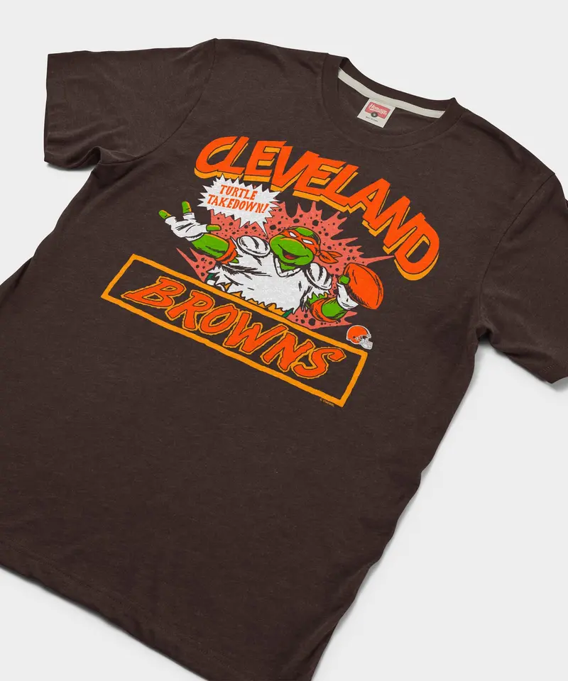 Tmnt Michelangelo X Cleveland Browns 2