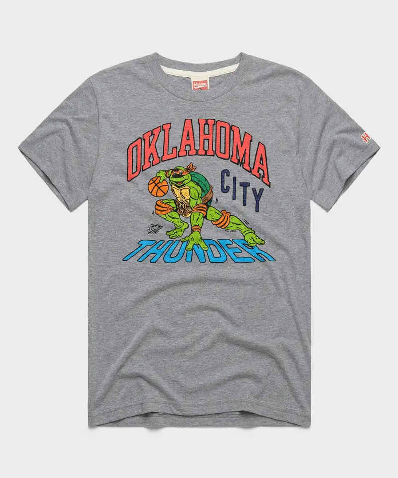 Tmnt Michelangelo X Oklahoma City Thunder 1