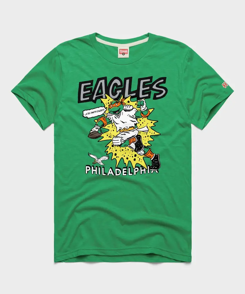 Tmnt Michelangelo X Philadelphia Eagles 1