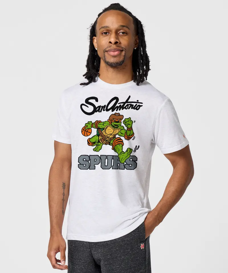 Tmnt Michelangelo X San Antonio Spurs 3