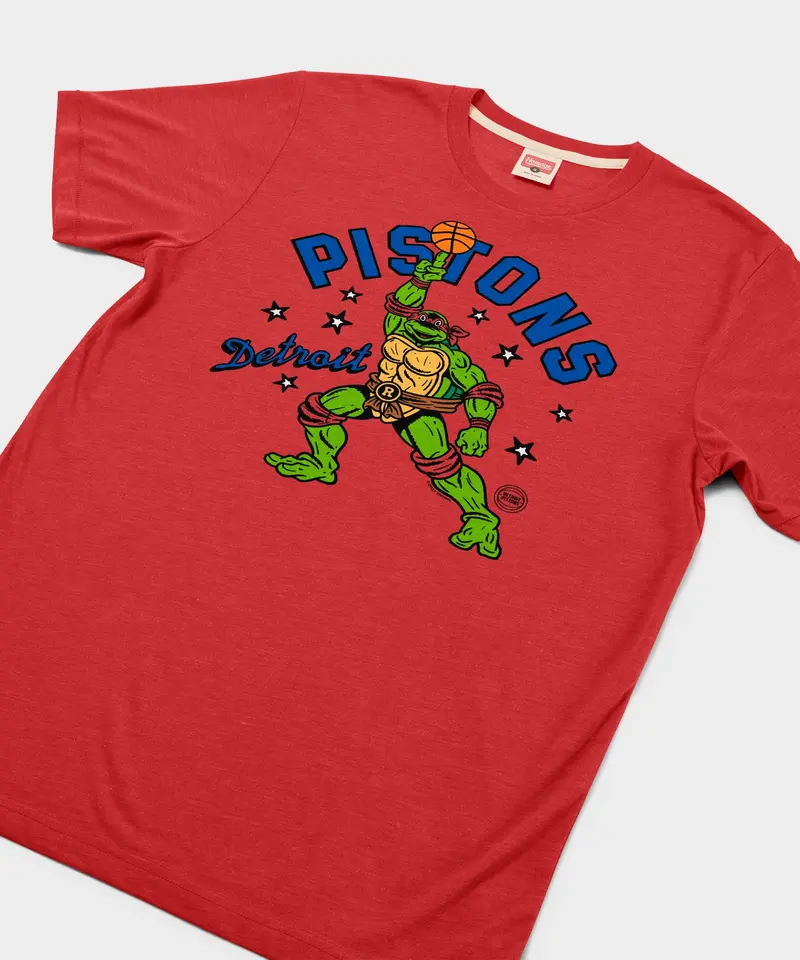 Tmnt Raphael X Detroit Pistons 2