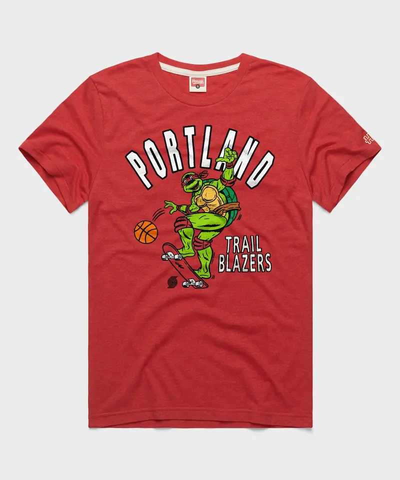 Tmnt Raphael X Portland Trail Blazers 1