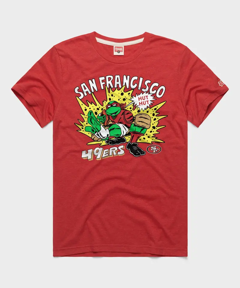 Tmnt Raphael X San Francisco 49Ers 1