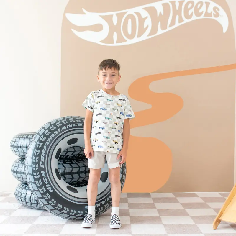 Toddler Basic Tee In Fast And Fierce 1
