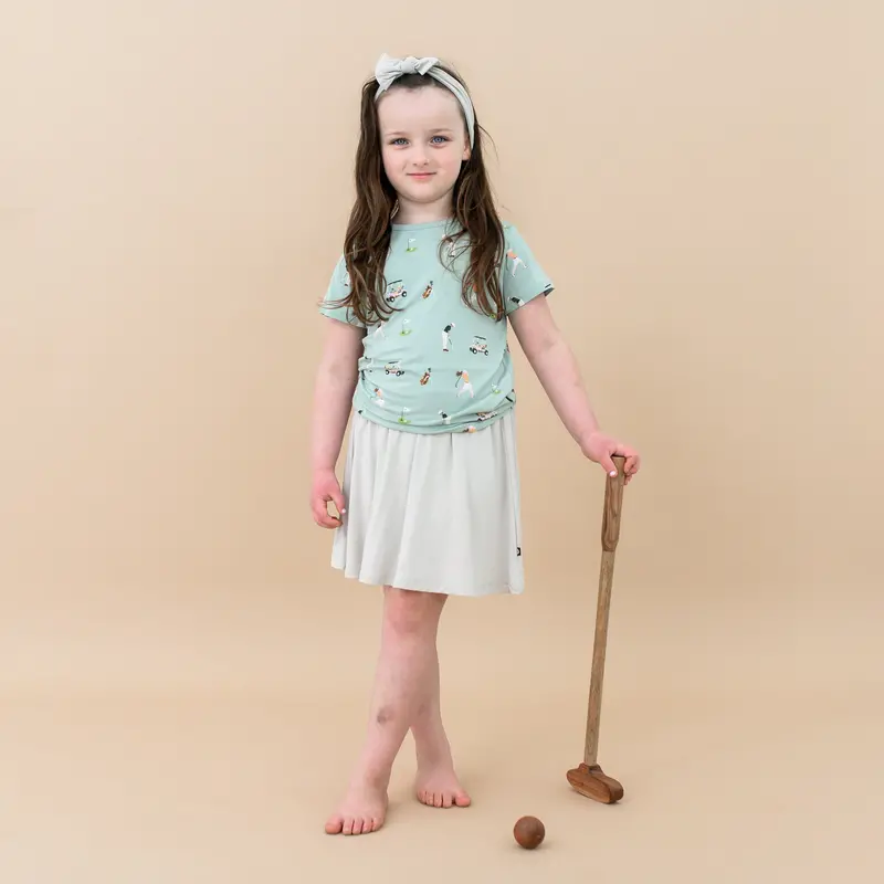 Toddler Basic Tee In Golf 1