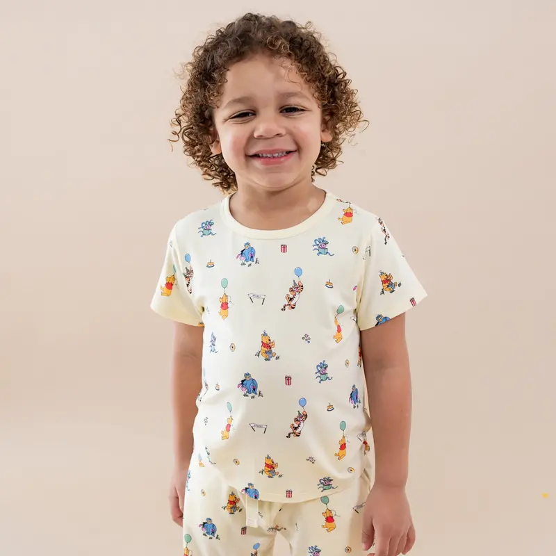 Toddler Basic Tee In Winnie The Pooh Celebration 1
