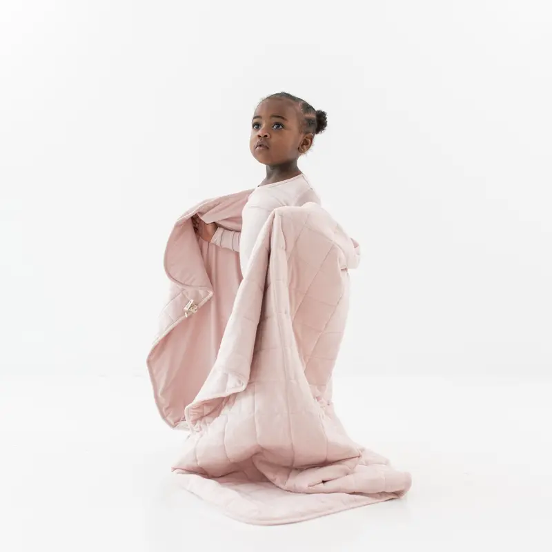 Toddler Blanket In Blush 1.0 1