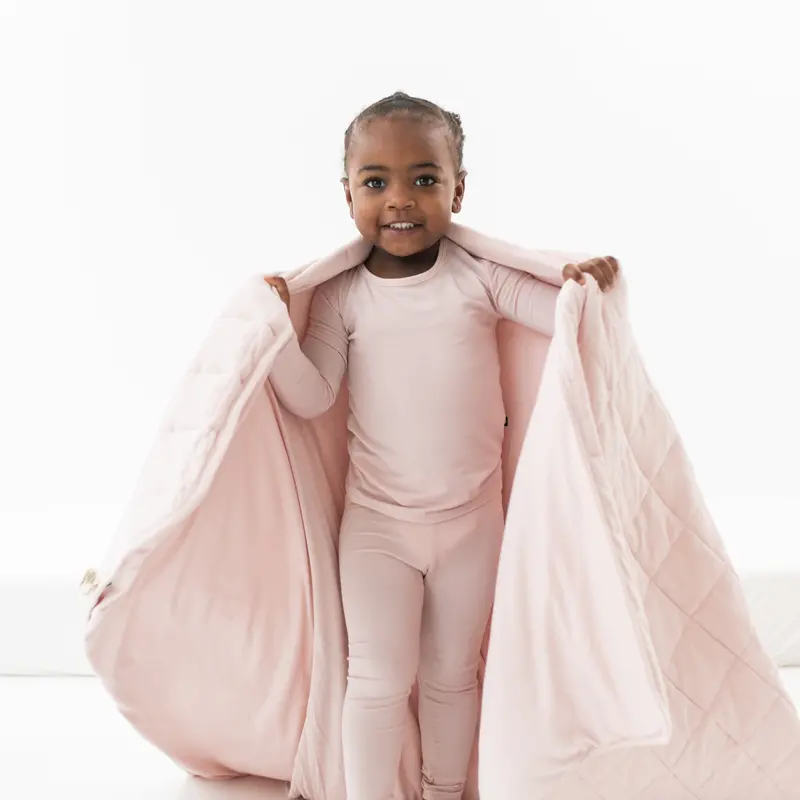 Toddler Blanket In Blush 2.5 1
