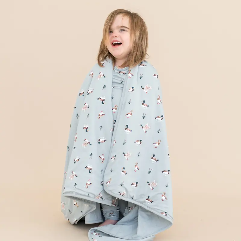 Toddler Blanket In Mallard Duck 1.0 1