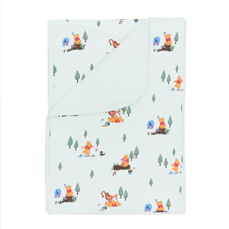 Toddler Blanket In Winnie The Pooh Hundred Acre Wood 1.0 1