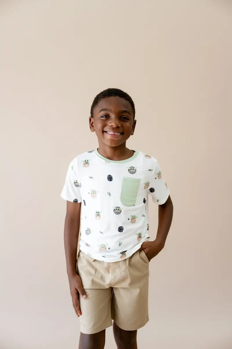 Toddler Crew Neck Tee In Grogu™ 1
