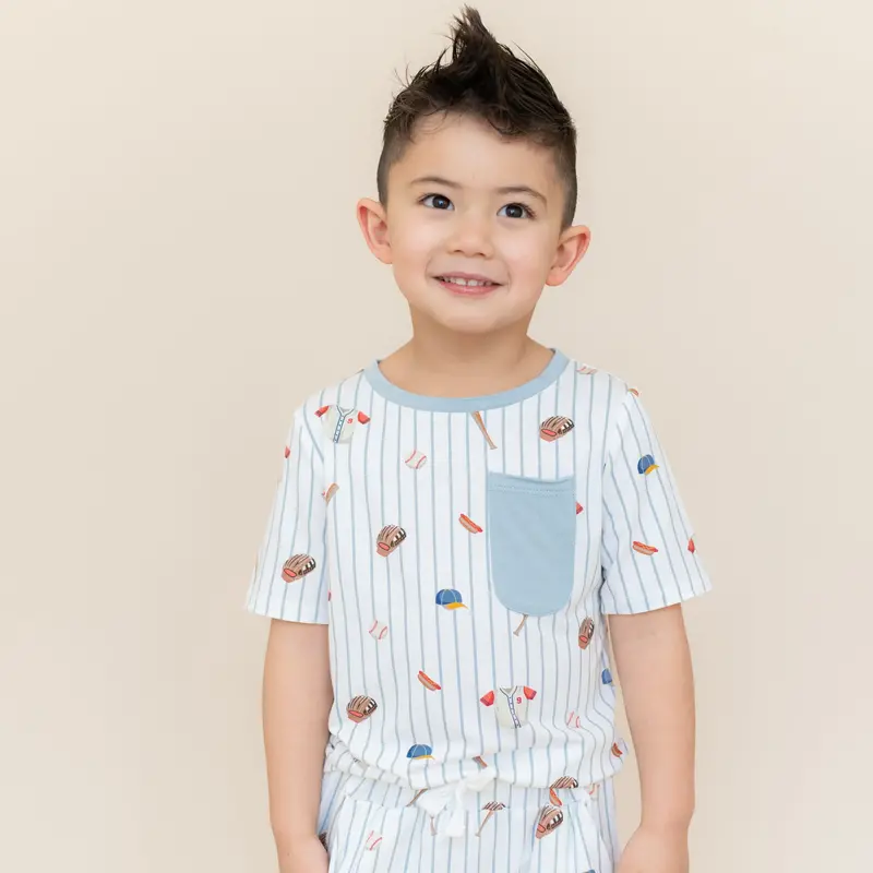 Toddler Crew Neck Tee In Home Run 1