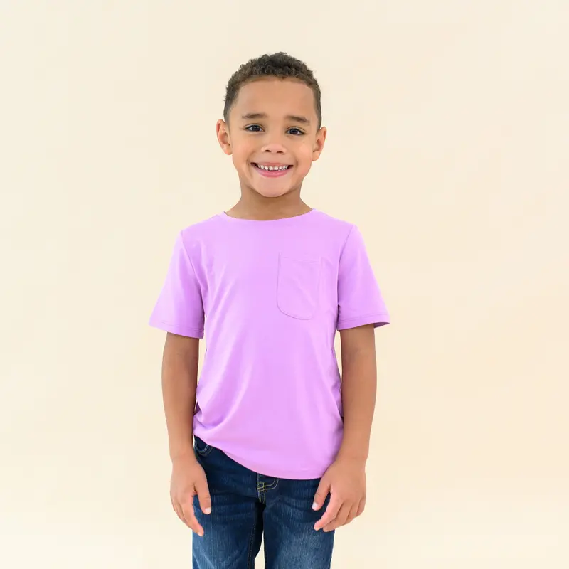Toddler Crew Neck Tee In Poi 1