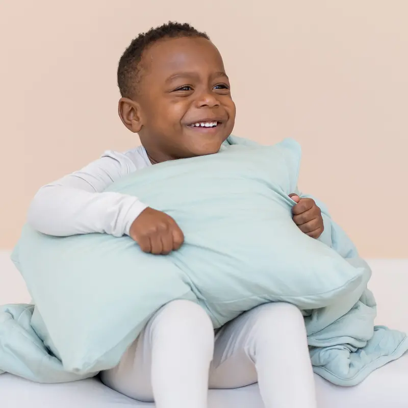 Toddler Pillowcase In Sage 1